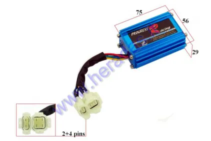 Elektroninis uždegimas CDI 6 kontaktų (4+2) 