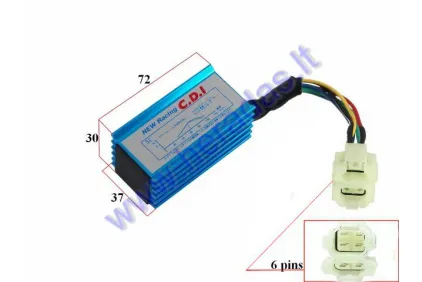 Elektroninis uždegimas CDI 6 kontaktų 