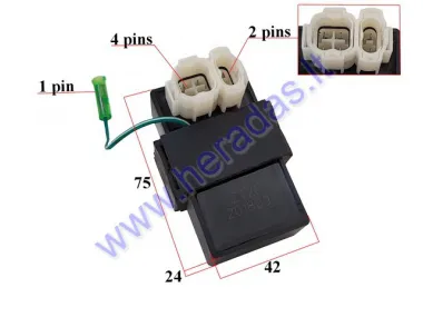 CDI controller 6 pin for ATV quad bike direct current