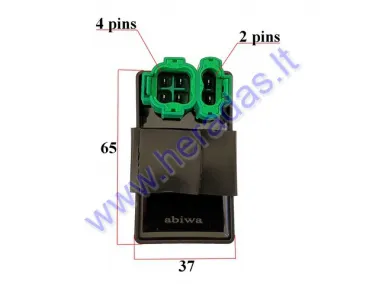 Elektroninis uždegimas CDI 6 kontaktų motorolerio neriboja apsukų Fighter, Baotian, Benzhou, Jonway, Keeway, Longjia