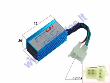 Elektroninis uždegimas CDI 6 kontaktų 