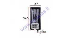 CDI AC controller 5 pin PEUGEOT SPEEDFIGHT 100 SPEEDFIGHT 2 50 PEUGEOT 740220 HONDA 30410-187-008  KYMCO 00160001 PGO E9-582000000