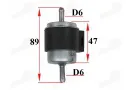 Fuel filter gasoline for motorcycle, moped, scooter fits RUBI50, FLASH50