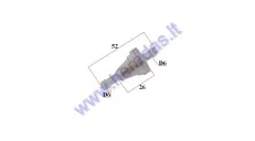 Filtras kuro universalus 6mm