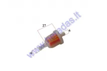 Fuel filter universal 6mm