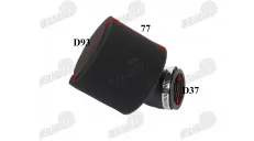 Air filter for ATV quad bike D38MM 45 DEGREE ANGLE