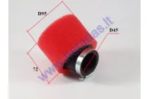 Air filter for ATV quad bike