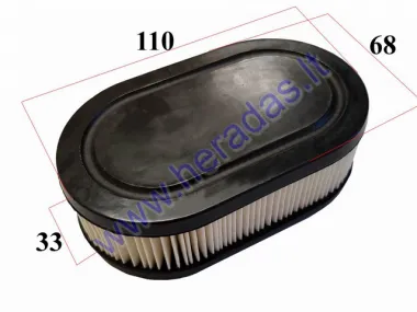 Filtras oro Briggs Stratton 593260 798339 798452 žoliapjovės, traktoriuko