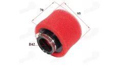 Air filter for motorcycle quad bike universal D42MM