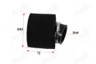 Air filter for quad bike