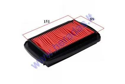 Air filter for motorcycle