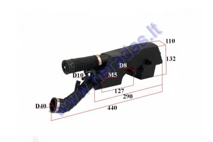 Filtras oro motorolerio GY6 50cc