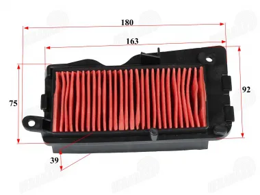 Air filter for scooter, motorcycle GY6 4T 125cc 150cc Bashan 152QMI