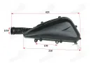 Air filter for scooter fits RUBI50, FLASH50