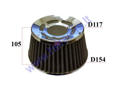 Filtras oro sportinis universalus aukštis 105mm