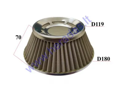 SPORT AIR FILTER UNIVERSAL HEIGHT 70MM