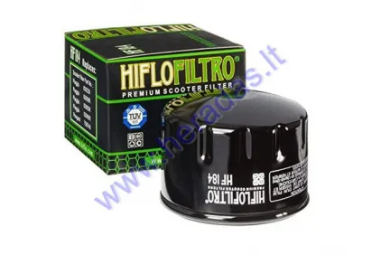 Oil filter HIFLO HF184  APRILIA, PEUGEOT, GILERA, PIAGGIO