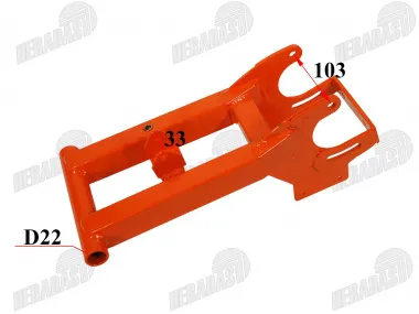 Rear fork ATV quad bike fits EGL MOTOR THE125