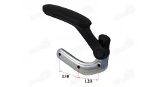 ARMREST left side FOR REAR SEAT, FITS MS03 AND MS04