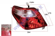 Left side rear lights for electric scooter  XL4L COMFIMAX