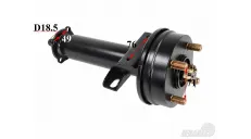 Rear axle left side for electric tricycle PRAKTIK1 EKO