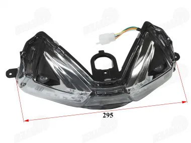 Tail light for scooter fits FLASH50, RUBI50   E marking