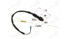 Rear brake sensor with spring and nuts fits CHAMP MONTANA