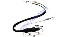 REAR BRAKE SENSOR WITH SPRING AND NUTS FITS MINICHOPER