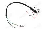 Rear brake sensor with nuts fits MINICHOPER