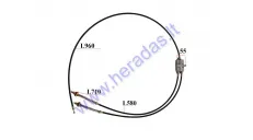 Galinių stabdžių trosas elektrinio keturračio, skuterio  XL4L COMFIMAX