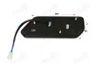 Tail light set for cargo electric tricycle fits KING BOX2  JP3900SAV  E mark