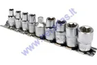 Torx socket set 9 piece E5-E16