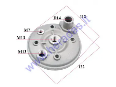 Galvutės dangtelis 50cc AM6 41mm MINARELLI, YAMAHA, PEUGEOT, RIEJU, APRILIA