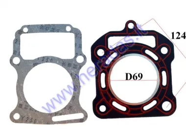 Cylinder head gasket for ATV quad bike ATV250cc D69