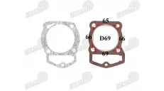 Galvutės tarpinė keturračio ATV250cc D69 oru aušinamam