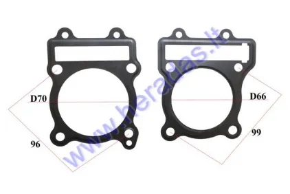 ENGINE GASKET SET FOR ATV QUAD BIKE 190cc ZS190 W190 CYLINDER BLOCK FITS  CBF33225 , CBF33219