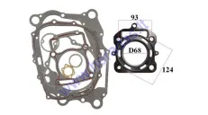 Water-cooled cylinder head gasket for ATV220-250cc LC Bashan D68mm