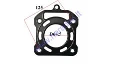 Water-cooled cylinder head gasket for ATV250cc LC Bashan D64,5mm