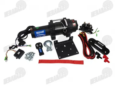Electric Winch 12V 1.5HP Pulling Power: 1361kg/3000LB