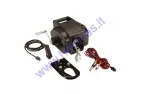 Electric winch, tow rope 12V Towing power: 900kg