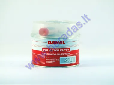 Polyester putty RANAL GLAS with aluminium powder 500g.