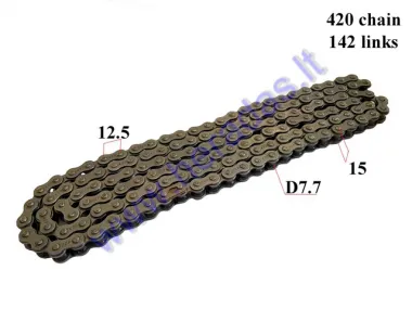 CHAIN FOR 110cc ATV QUAD BIKE 420 142 LINKS