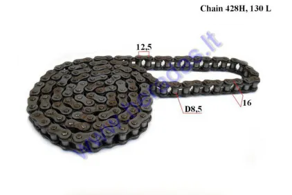 Chain 50-250cc ATV for quad bike 428 104 links