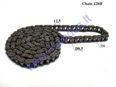 Chain 50-250cc for ATV quad bike 428 130 links