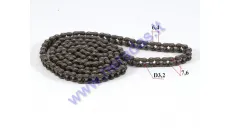 Chain for 50cc motorcycle pitch 6.3 158 links