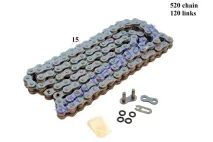 Chain AFAM Xs-ring 520XLR2-120 Chain type 520,  120 links, 125-400CC