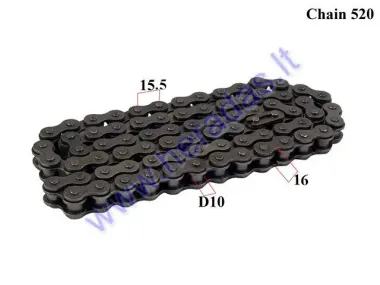 Chain for ATV quad bike type 520 links 120