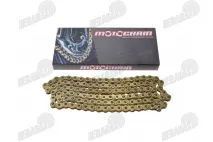 Grandinė ATV keturračio,motociklo 428 L120 narelių, auksinė spalva