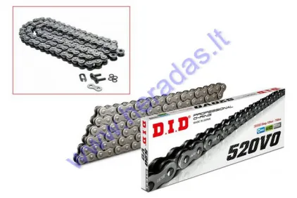 Chain DID520V0-118FB Chain 520, 118FB links Professional O-Ring