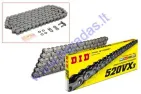 Chain for DID520VX2-118 Chain type 520, 118FB link, X-Ring